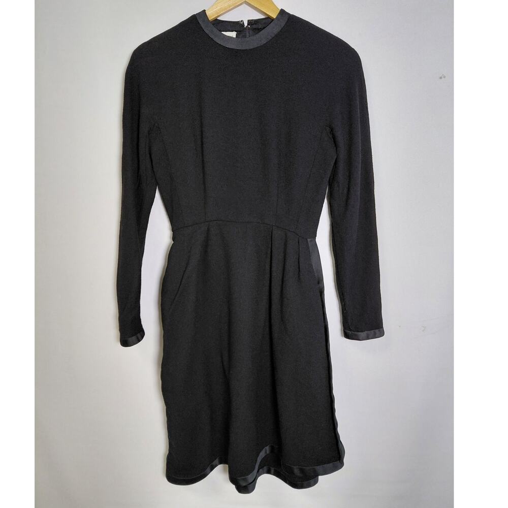 ALBERT NIPON Long Sleeve Dress Crew Neck Women see measurements
